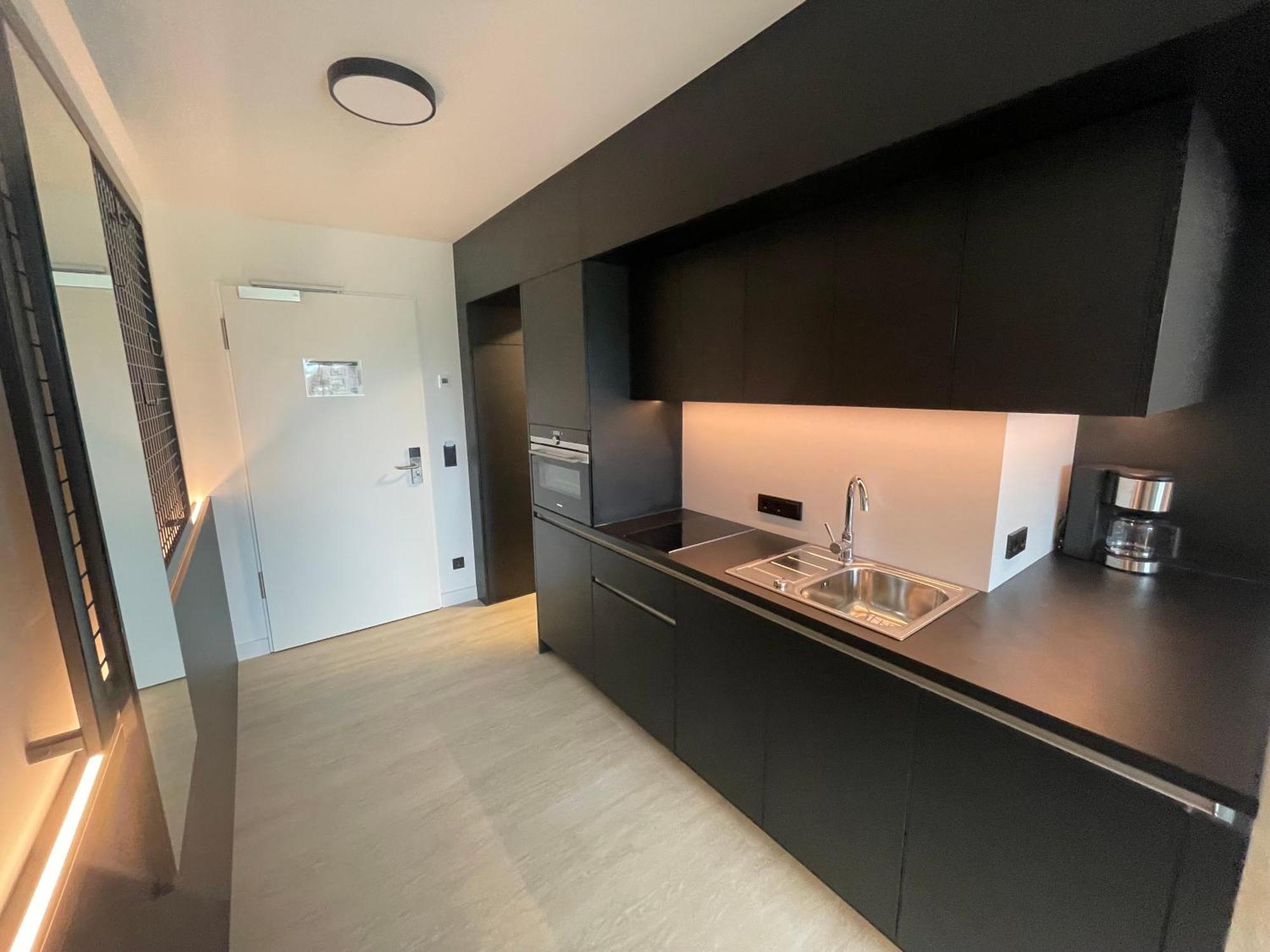 Hotelapartment Ueberwasser Mit Sauna Und Fitness Cuxhaven Exterior foto