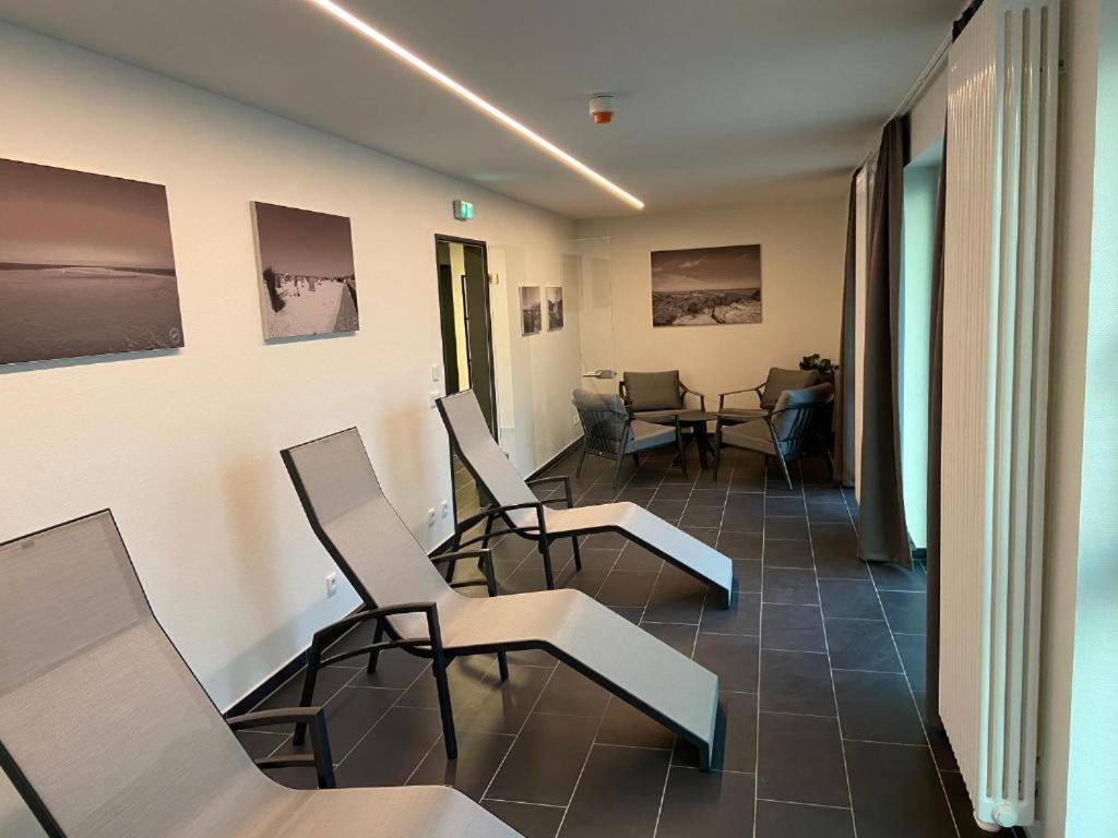 Hotelapartment Ueberwasser Mit Sauna Und Fitness Cuxhaven Exterior foto