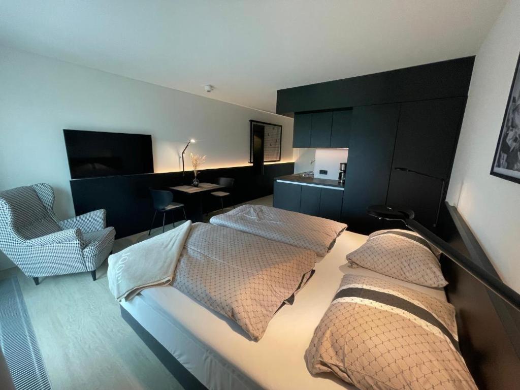 Hotelapartment Ueberwasser Mit Sauna Und Fitness Cuxhaven Exterior foto